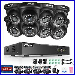 ANNKE 1080p HD Security Camera 5MP Lite HDMI 8CH DVR Home Outdoor System 3000TVL