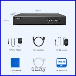 ANNKE 16CH 5MP Lite 5IN1 DVR CCTV Security Video Recorder Human Detection H. 265+