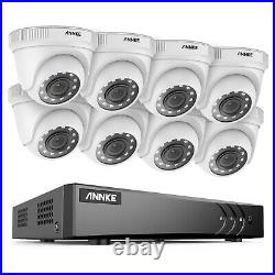 ANNKE 16CH 5MP Lite 5in1 DVR 1080P CCTV Security Camera System IR Night Vision
