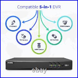 ANNKE 4K 8CH DVR 8MP CCTV Security Video Record Smart Search Playback APP H. 265+