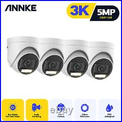 ANNKE 4K 8MP 5MP 1080P Video CCTV Outdoor Security Camera EXIR Night Vision IP67