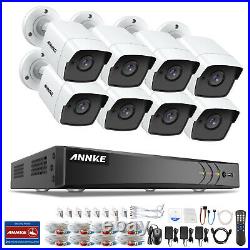 ANNKE 4K 8MP 8CH DVR H265+ HD 5MP Security Camera System CCTV Outdoor EXIR Onvif