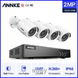 ANNKE 5MP Lite 8CH DVR 1080P CCTV Security Camera System EXIR Night Vision H. 265