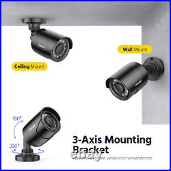 ANNKE 5MP Lite 8CH DVR Outdoor 1080P Security Camera System CCTV Email Alert 1TB