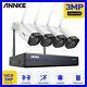 ANNKE 5MP Wifi 8CH NVR 3MP Outdoor Wireless Security Camera System Two Way Audio