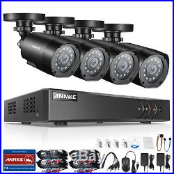 ANNKE 8CH 1080N DVR 3000TVL 1080P Bullet Outdoor CCTV Security Camera System APP