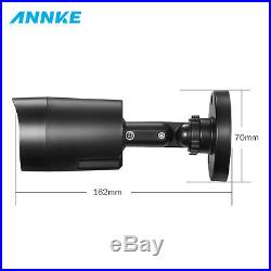 ANNKE 8CH 1080N DVR 3000TVL 1080P Bullet Outdoor CCTV Security Camera System APP