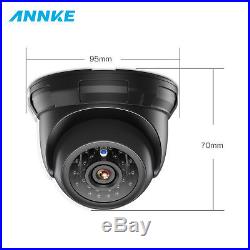 ANNKE 8CH 1080P Lite 5in1 DVR 4x 720P Outdoor CCTV IP Security Camera System 1TB
