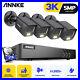 ANNKE 8CH H. 265+ 5MP Lite DVR 5MP Security Camera System Outdoor Color Night 2TB