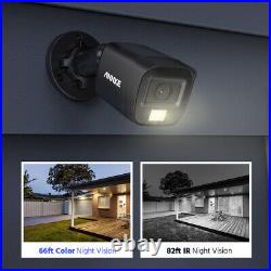 ANNKE 8CH H. 265+ 5MP Lite DVR 5MP Security Camera System Outdoor Color Night 2TB