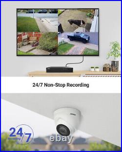 ANNKE 8CH H. 265+ 6MP 8CH NVR Dome 5MP Home POE IP Security Camera System CCTV IR