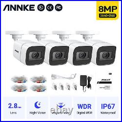 ANNKE 8MP/5MP/1080P IR Night Vision Home Outdoor Security Camera for CCTV System