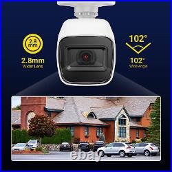 ANNKE 8MP/5MP/1080P IR Night Vision Home Outdoor Security Camera for CCTV System