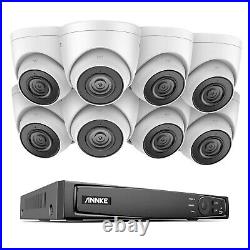 ANNKE 8MP 8CH NVR 5MP Audio PoE Security IP Camera CCTV System Human Detection