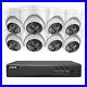 ANNKE Home Security Camera System Wired CCTV 5MP 8CH 16CH DVR PIR EXIR LED Night