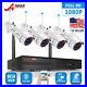 ANRAN 1080P 8CH Security Camera System Wireless Outdoor 2MP NVR HDMI CCTV System