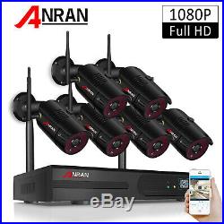 ANRAN 1080P Home Security Camera System Wireless Outdoor WIFI APP P2P Video CCTV