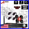ANRAN 1080P Outdoor WiFi Security Camera System Wireless CCTV 8CH NVR With 1TB