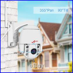 ANRAN 1080P Security Camera Pan/Tilt Wireless CCTV Waterproof 2 way Audio 6mm IR