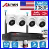 ANRAN 1080P Security Camera System 1TB Hard Drive 8CH Home Wireless WiFi IR CTTV