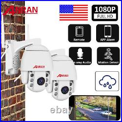 ANRAN 1080P Wireless Security Camera WIFI CCTV System Outdoor with Audio Record
