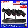 ANRAN 1080P Wireless Security Wifi Camera System Outdoor 8CH CCTV NVR 1TB HDD US