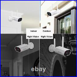 ANRAN 1296P Wireless Security Wifi Camera System Outdoor 8CH CCTV NVR 1TB HDD US
