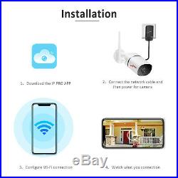ANRAN 2 Way Audio Security Camera System Wireless Outdoor 1080P CCTV 8CH NVR 1TB