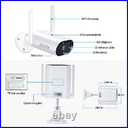 ANRAN 3MP Wireless Security System CCTV Outdoor Camera 12 Monitor 8CH NVR 1TB