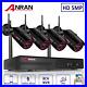 ANRAN 5MP HD WIFI Outdoor Security Camera System Home Wireless CCTV 8CH NVR 1TB
