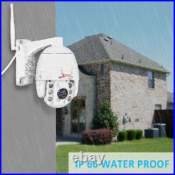 ANRAN 5MP Home Security Camera System Wireless Pan/Tilt CCTV 2Way Audio Outdoor