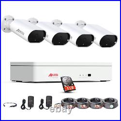 ANRAN 5MP Security Camera System 12 Monitor Outdoor 8CH DVR CCTV 1TB HDD