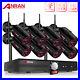ANRAN 5MP Wireless Outdoor Security Camera System WIFI CCTV 8CH NVR Night Vision