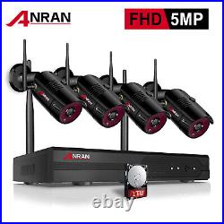 ANRAN 5MP Wireless Security Camera System CCTV Outdoor 8CH NVR Night Vision 1TB