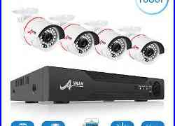 ANRAN 8CH 1080N HDMI DVR 1080P Outdoor CCTV Video Home Security Camera System