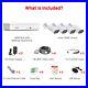 ANRAN CCTV Home 1080P Security Camera System Outdoor AHD 8CH DVR Wired Kit HDMI