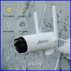 ANRAN Home Security Camera System 3MP Audio Wireless CCTV 8CH NVR Outdoor WiFi