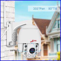 ANRAN Home Security Camera System 5MP Pan/Tilt Wireless 2Way Audio Outdoor WiFi