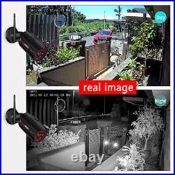 ANRAN Home Security Camera System Wireless Outdoor 5MP CCTV WiFi 8CH 3K IP66 Kit