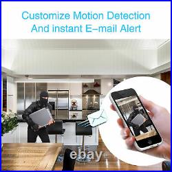 ANRAN Outdoor Security WiFi Camera System CCTV 1080P HD 8CH NVR Wireless 2TB Kit