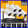 ANRAN Outdoor WiFi Home Security Camera System Wireless CCTV 1080P 8CH NVR 2TB
