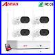 ANRAN Security Camera System 5MP Wireless Audio WiFi CCTV 12''Monitor Outdoor