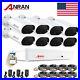 ANRAN Security Camera System Outdoor Wired CCTV Home 8CH DVR 1080P 1TB IR Night