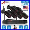 ANRAN Wifi 8CH CCTV Security Camera System Wireless NVR Outdoor 1080P 2TB HD Kit
