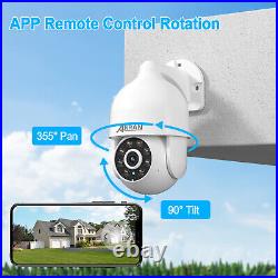 ANRAN Wired POE Security Camera System 5MP CCTV Outdoor Camera Audio 8CH NVR 2TB
