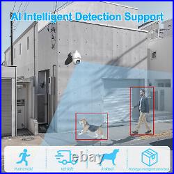 ANRAN Wired POE Security Camera System 5MP CCTV Outdoor Camera Audio 8CH NVR 2TB