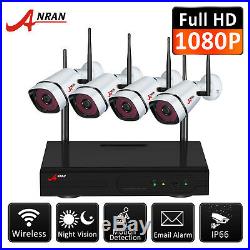 ANRAN Wireless Camera System 1080P Outdoor Home Security System CCTV Waterproof