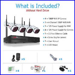 ANRAN Wireless Camera System 1080P Outdoor Home Security System CCTV Waterproof
