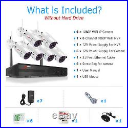 ANRAN Wireless Camera System 1080P Outdoor Home Security System Waterproof CCTV