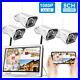 All in one with 12 LCD Monitor Wireless Security Camera System 8CH1080P NVR Kit